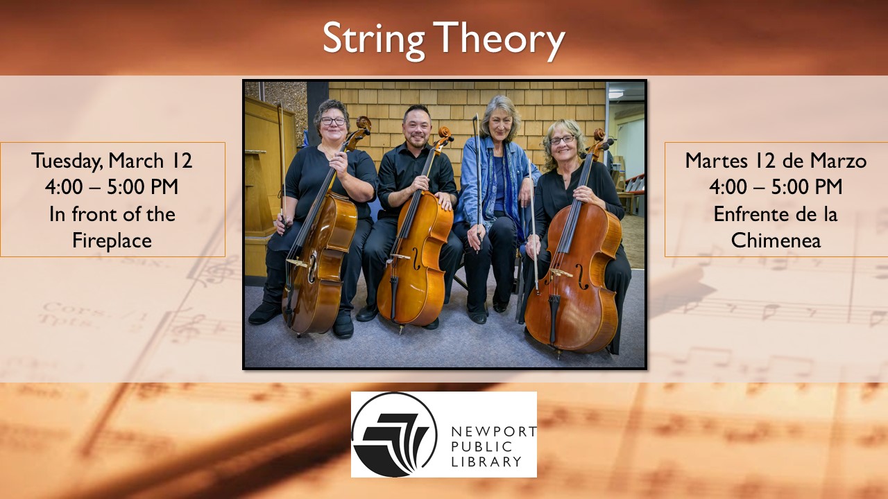 String Theory cello quartet to play March 12